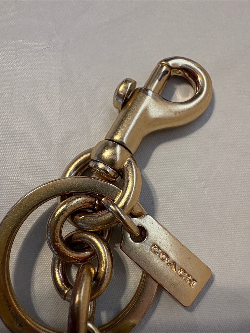 LIKE NEW Coach Bear Keychain - Picture 7 of 8